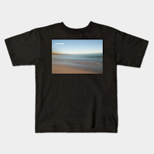 Abstract seaside image Kids T-Shirt
